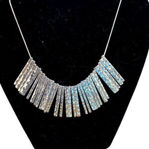 NWT Banana Republic Silver Tone Necklace